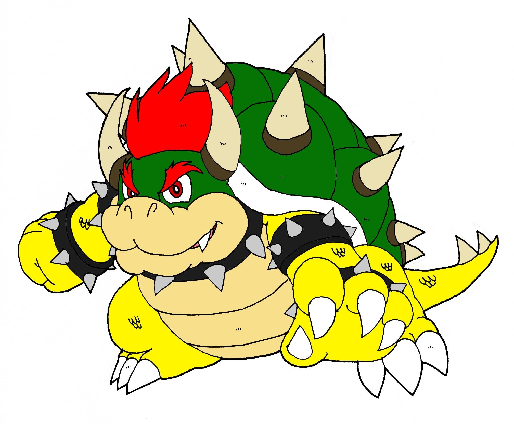 Bowser character illustration
