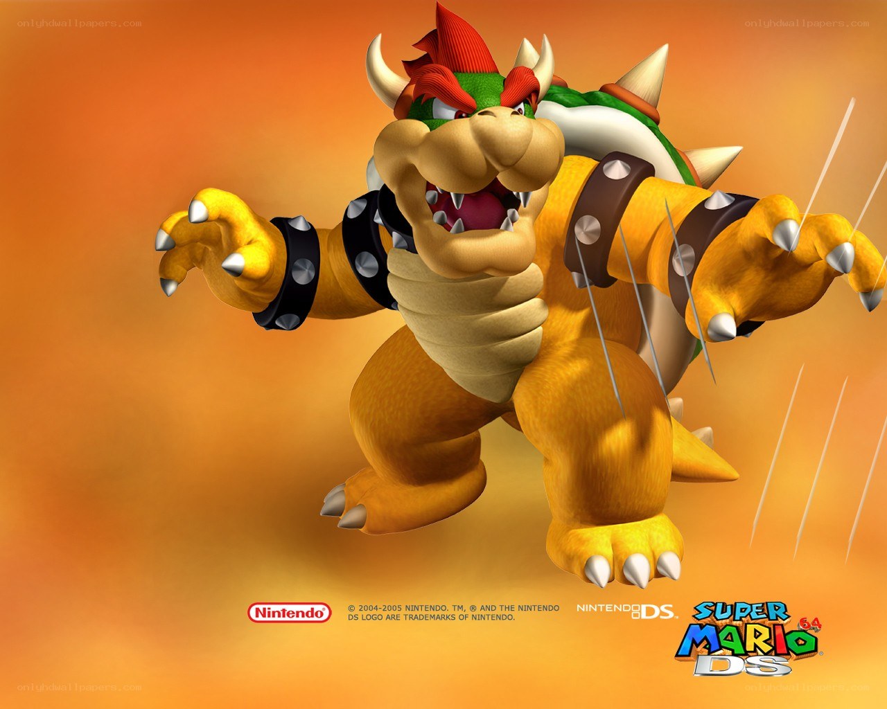 Bowser from Super Mario DS
