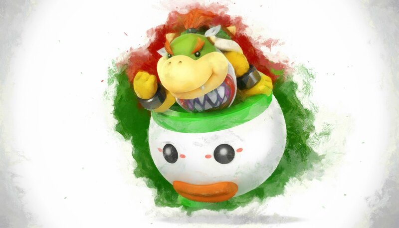 Bowser Jr. in a Shell