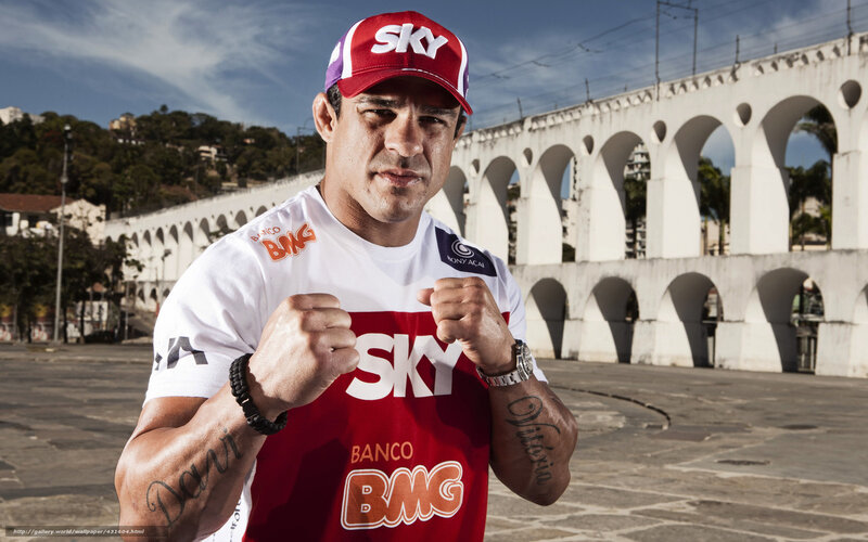 Boxer in front of aqueduct