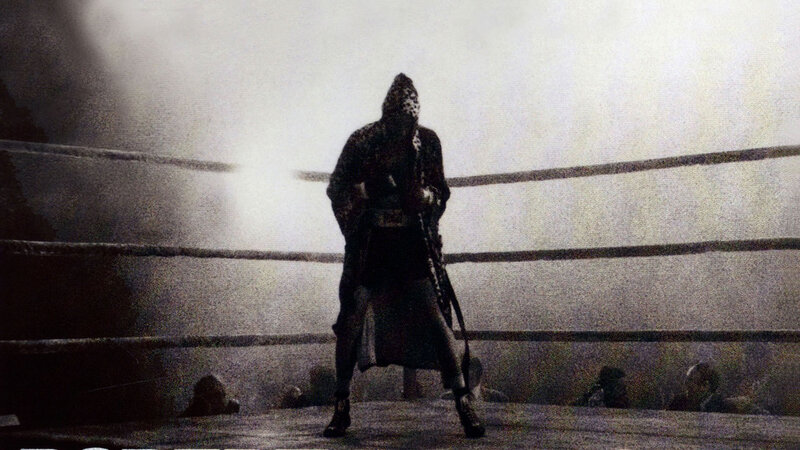 Boxer in Ring — Black