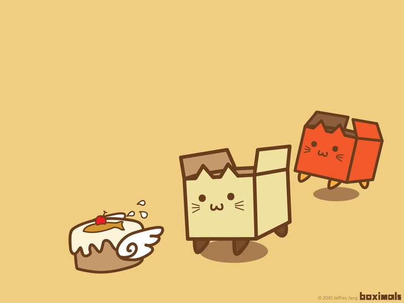 Boximal characters with cake