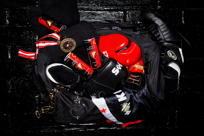 Boxing Gear in Bag