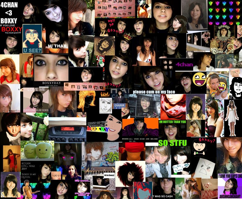 Boxxy collage fan art