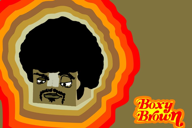 Boxy Brown album art