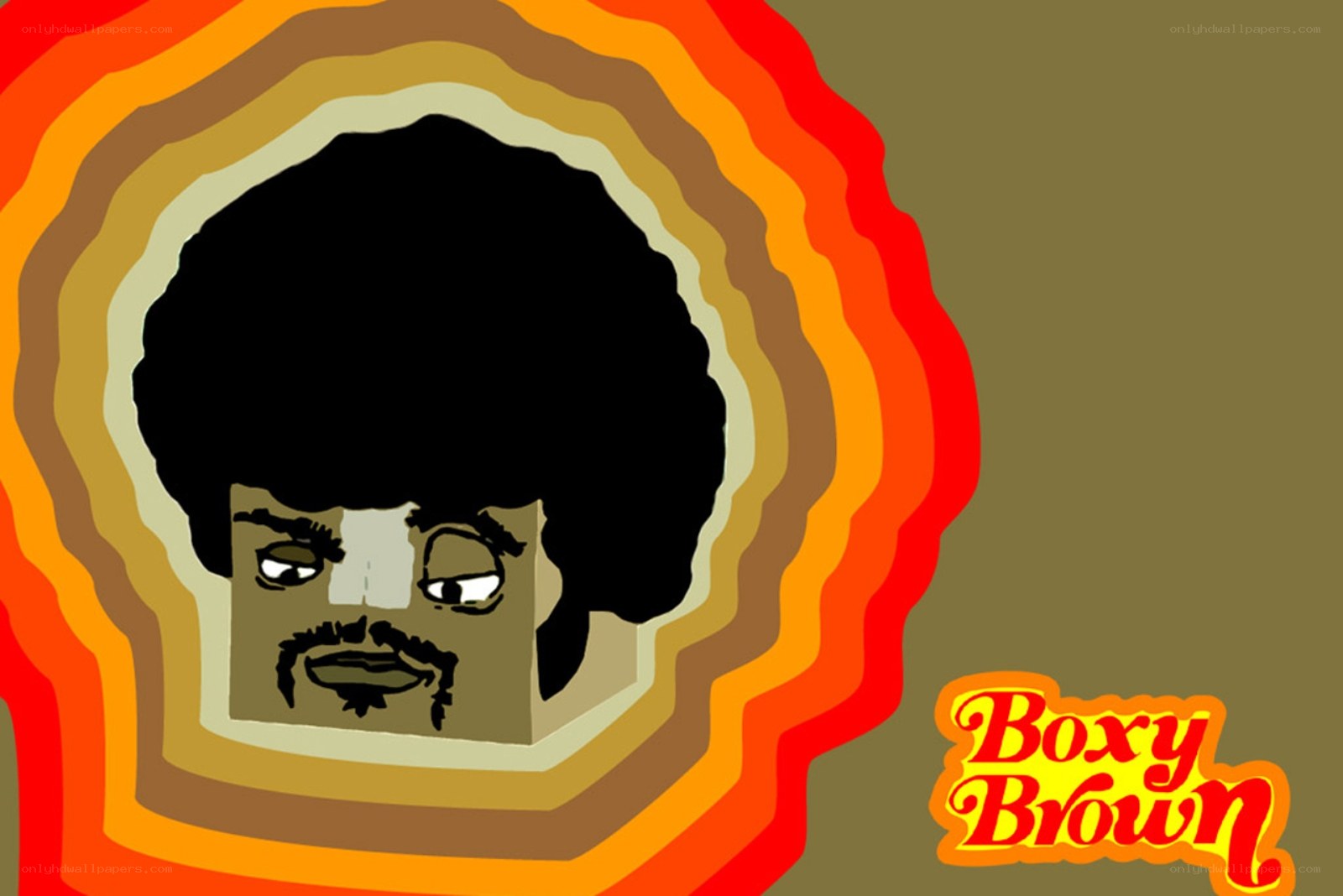 Boxy Brown album art