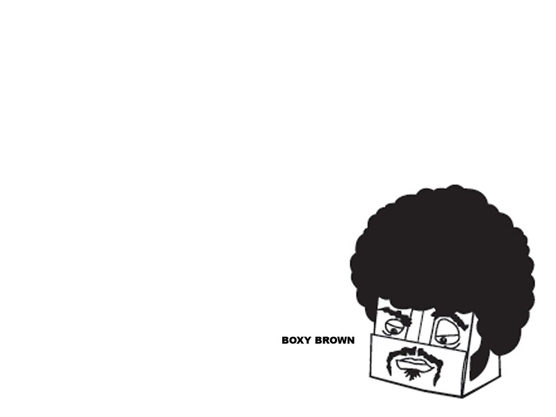 Boxy Brown character art