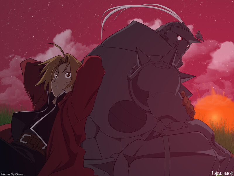 Boy and Armored Man