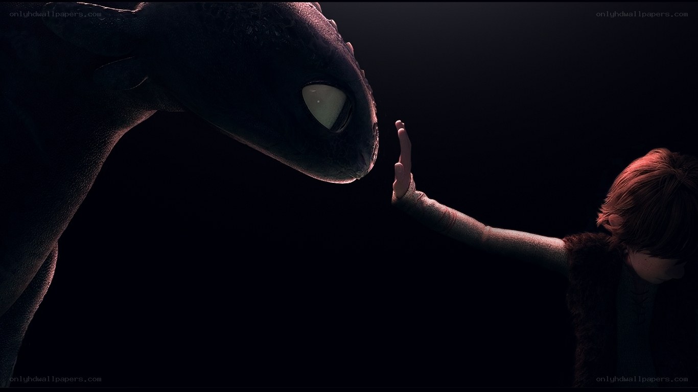 boy and dragon touch