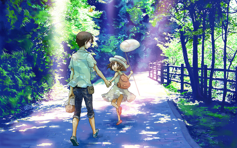 Boy and Girl Holding Hands