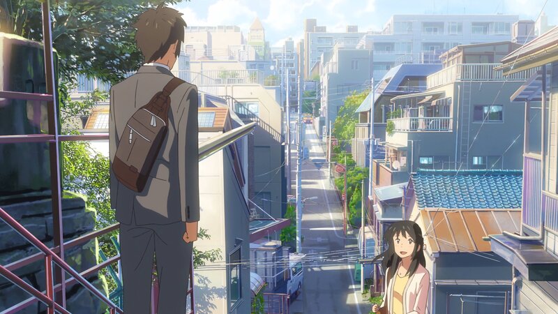 Boy and Girl on Street