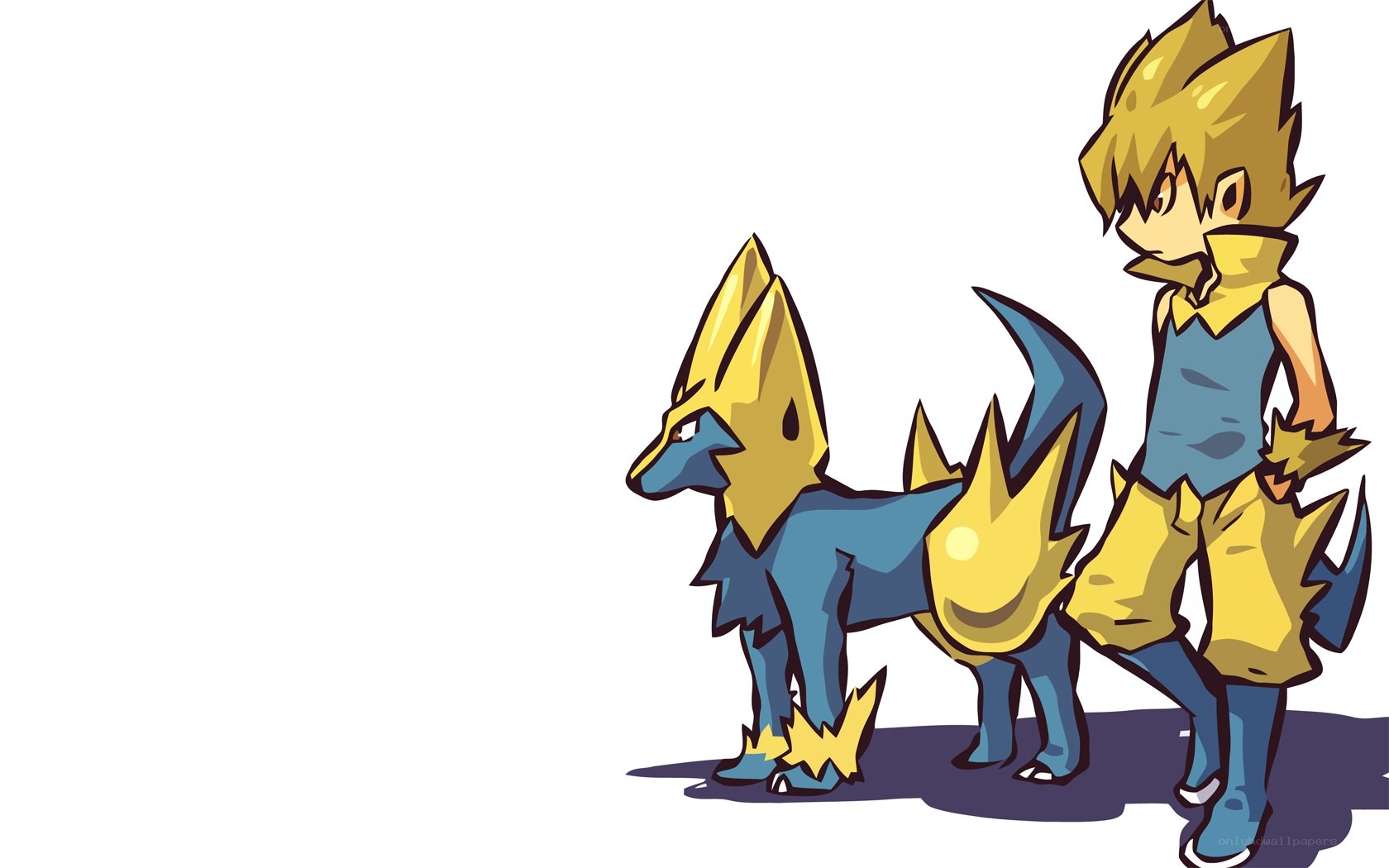 boy and his pokemon