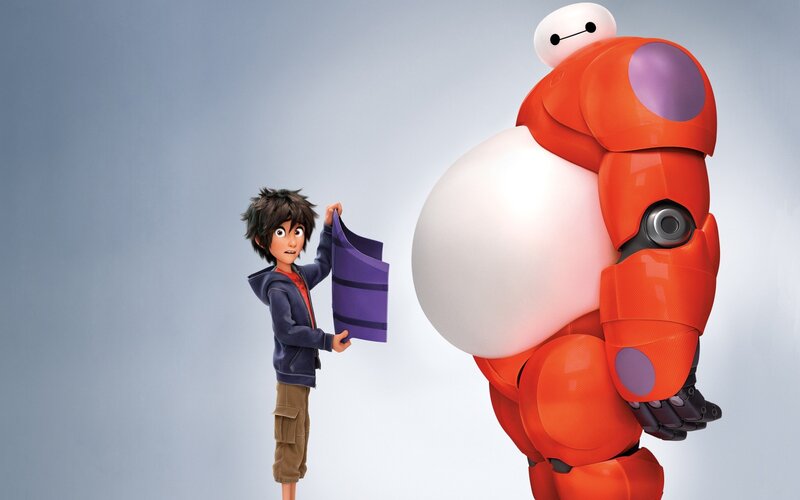 Boy and Robot — Red