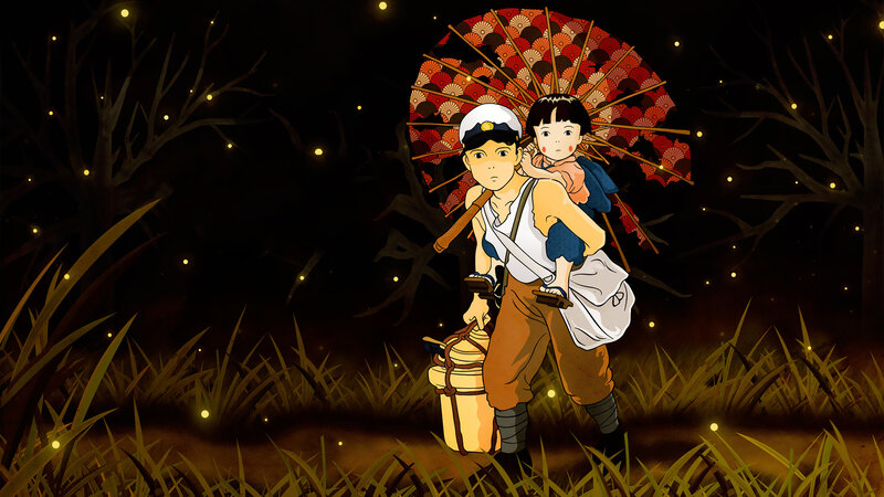 Boy Carrying Girl at Night