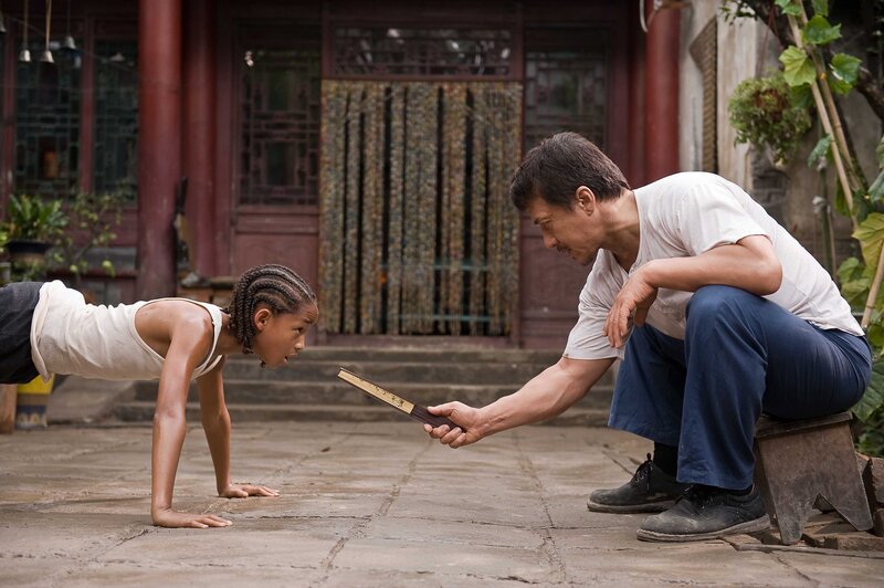 Boy Doing Push-ups