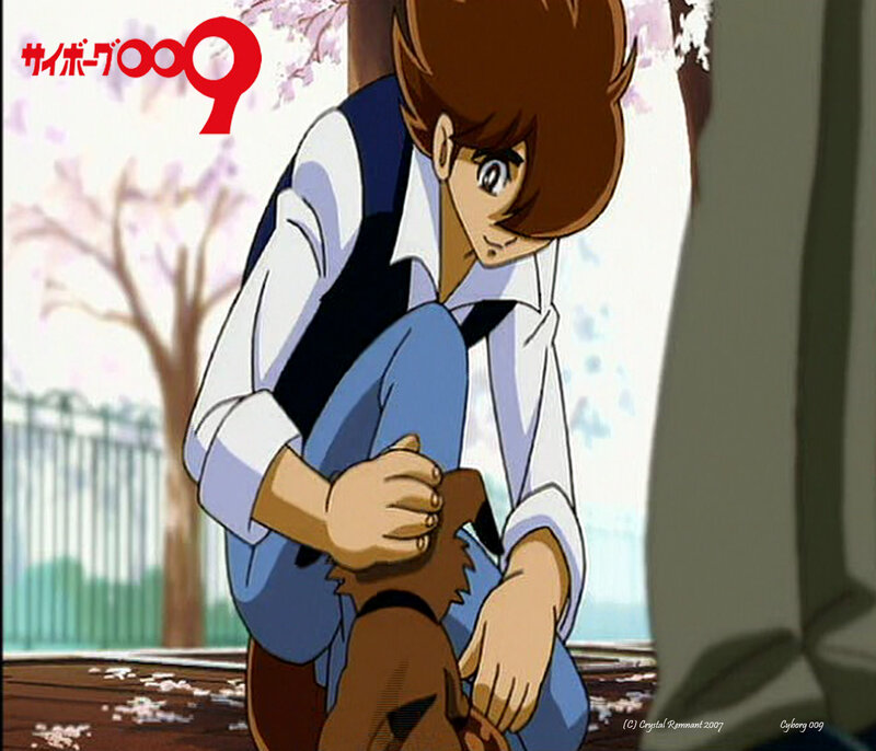 Boy Holding a Dog
