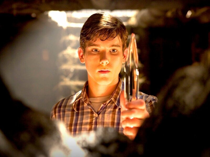 boy holding a sword