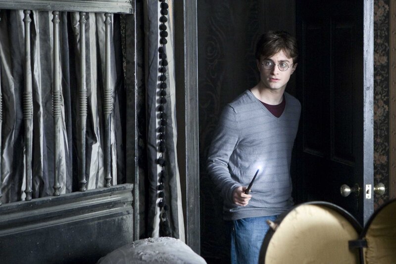 Boy Holding a Wand