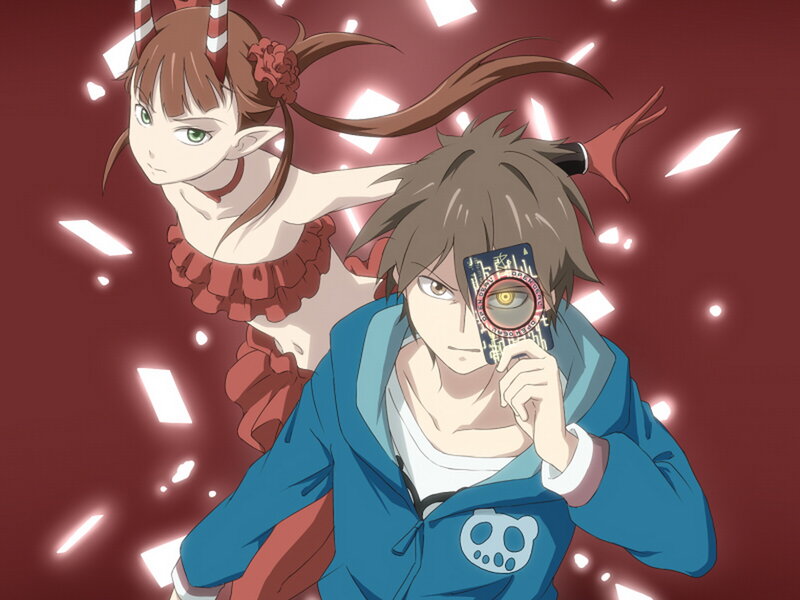 Boy Holding Card with Girl