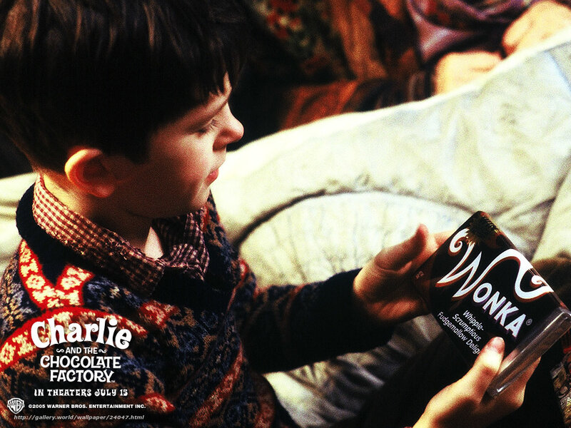 Boy Holding Chocolate Bar