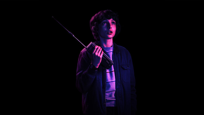 Boy Holding Walkie-talkie