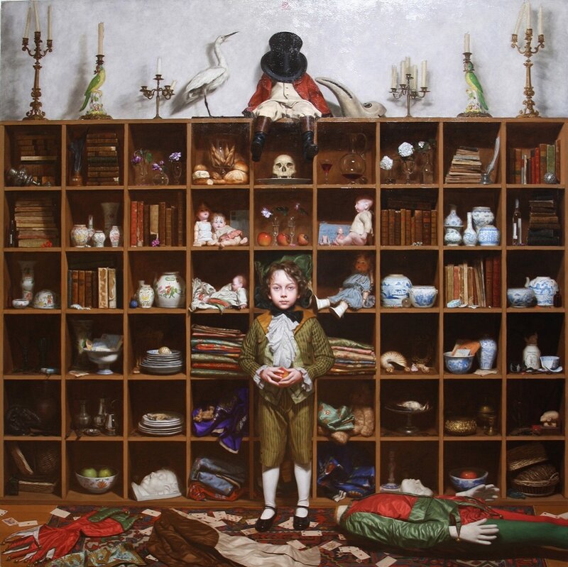 Boy in a Cabinet