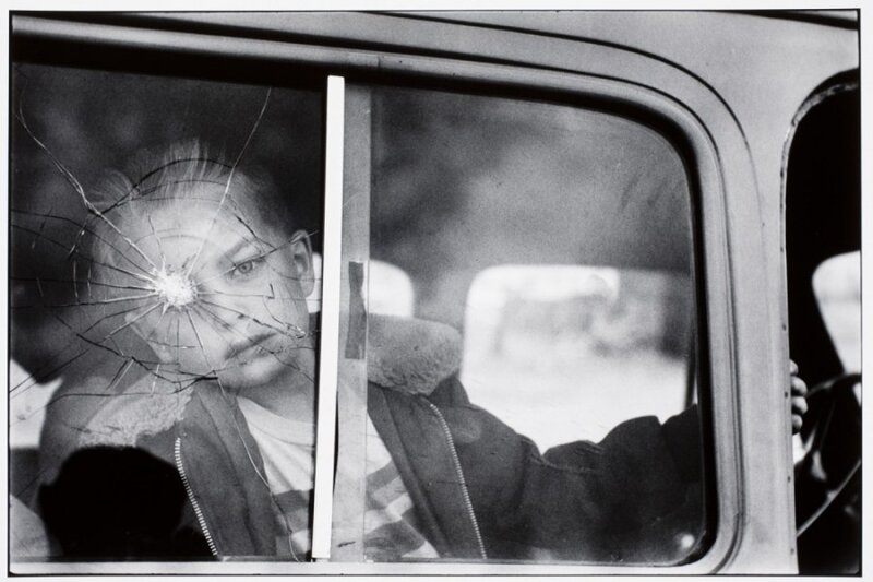 Boy in Car Window