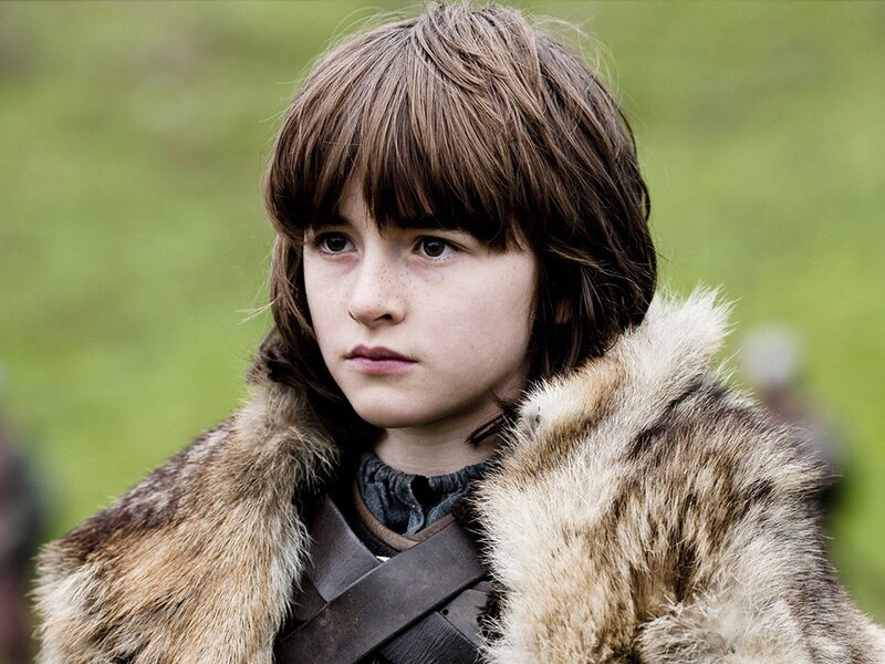 boy in fur cloak