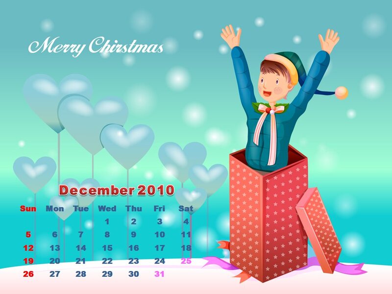 Boy in Gift Box