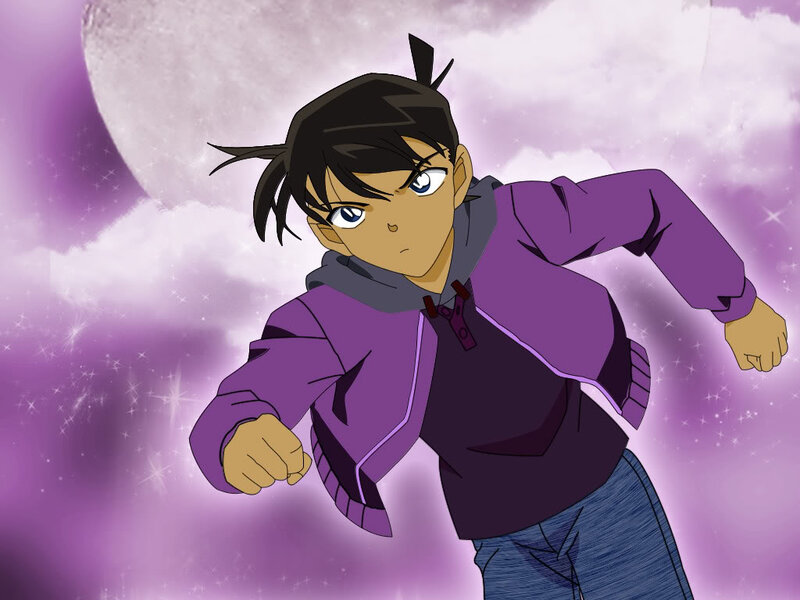Boy in Purple Jacket