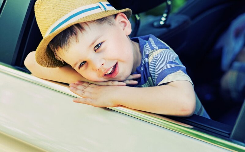 Boy in Straw Hat