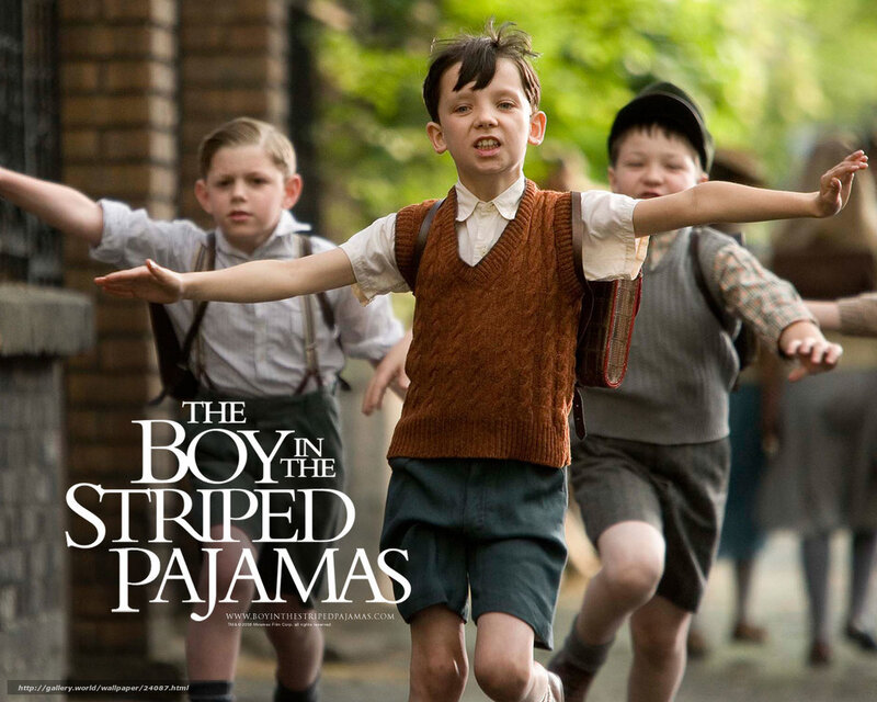 Boy in Striped Pajamas — Brown