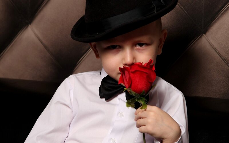 Boy in Top Hat