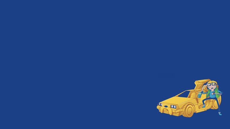 Boy in Yellow Car
