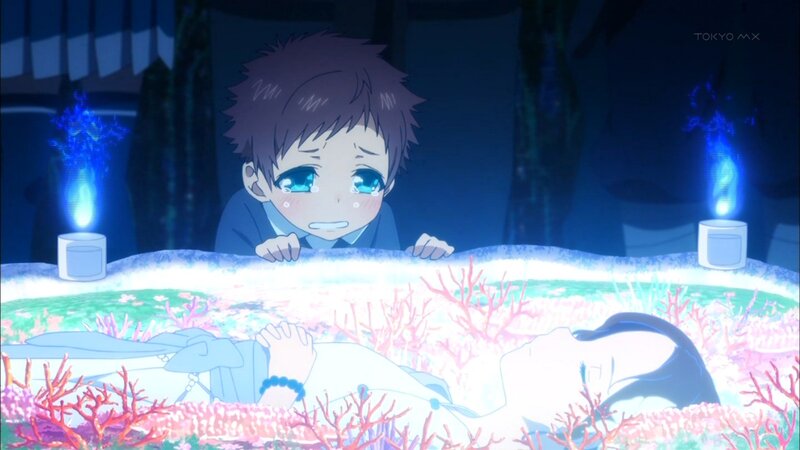Boy Looking at a Body