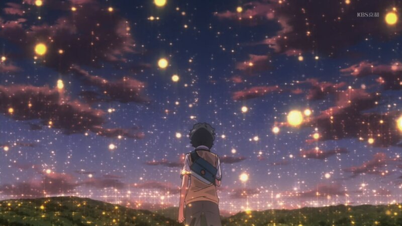 Boy Looking at Stars