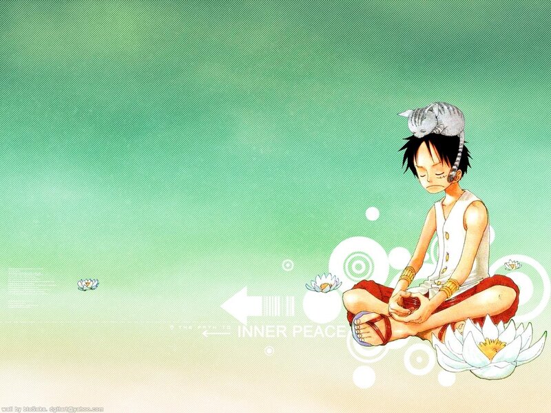 Boy Meditating with Cat