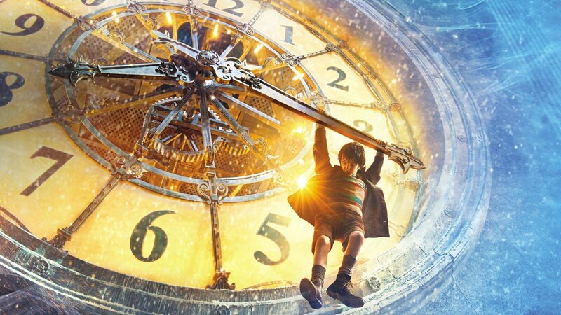 Boy on Clock Hands