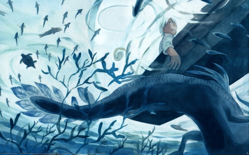 Boy on Sea Creature