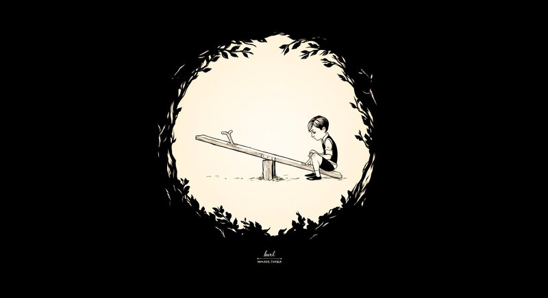 Boy on Seesaw
