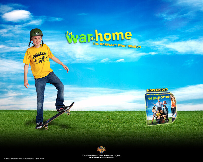 Boy on Skateboard — Green