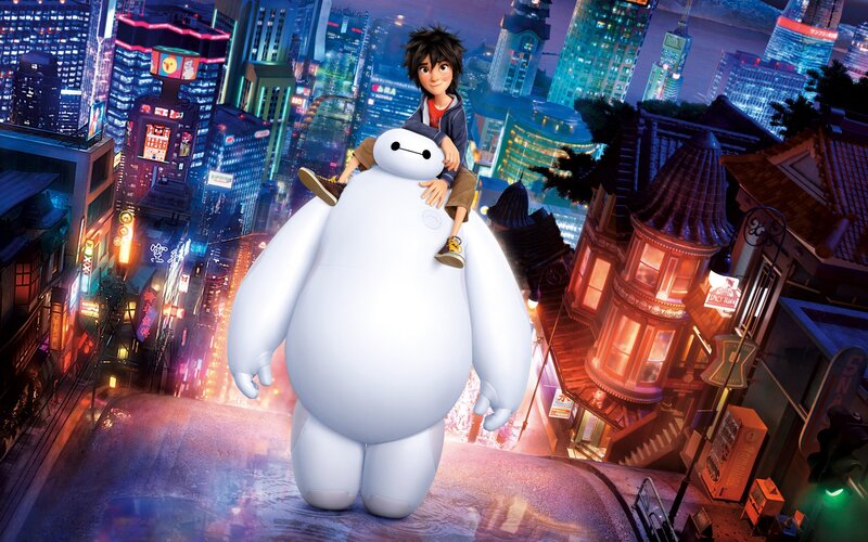 Boy Riding Robot — White