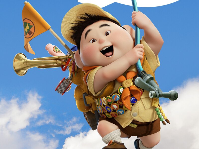 Boy Scout in Sky