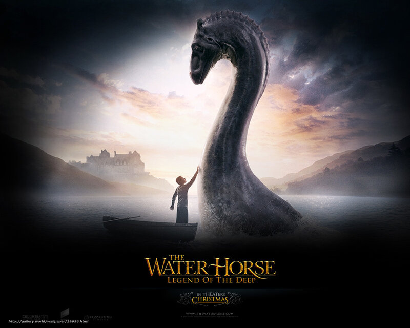 Boy Touching Sea Monster