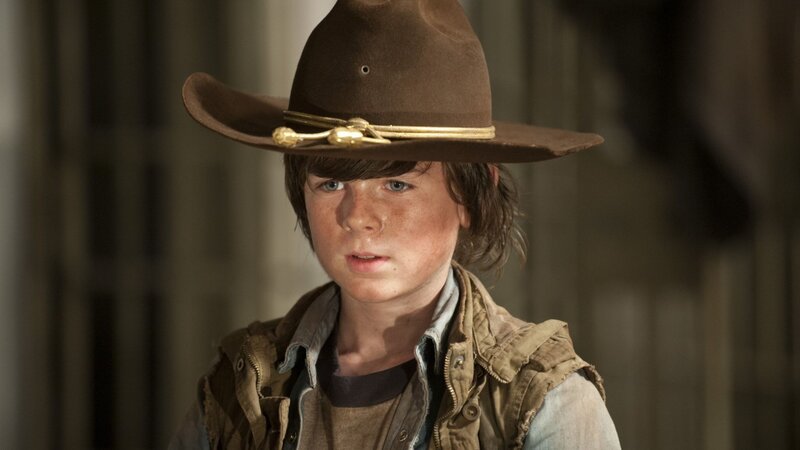 Boy Wearing Cowboy Hat