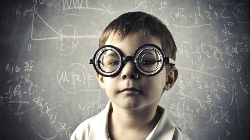 Boy Wearing Round Glasses