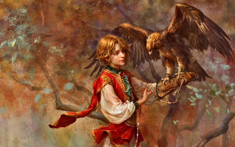 Boy with a Hawk