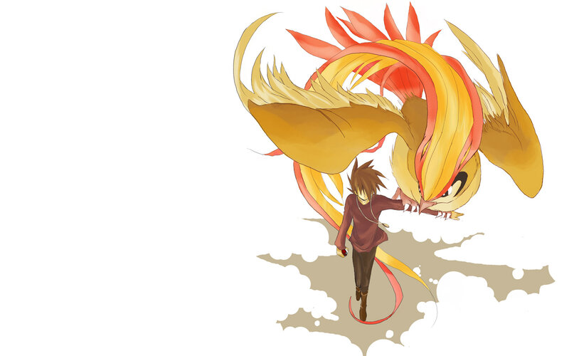 Boy with Bird Creature