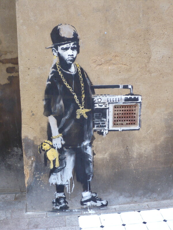 Boy with Boombox