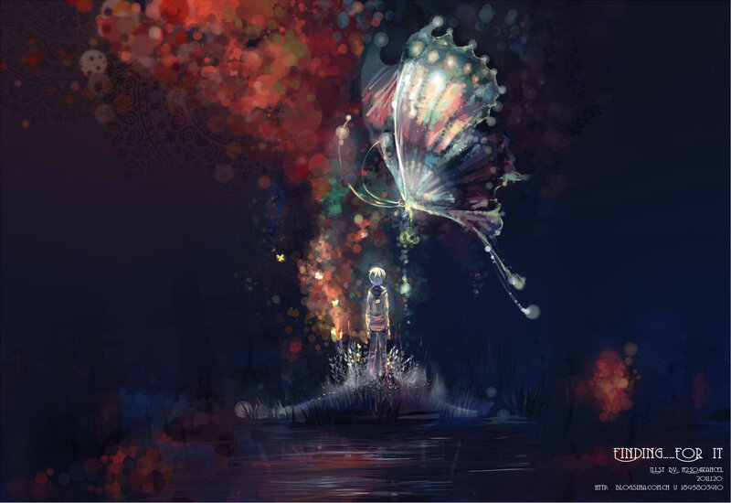 Boy with Butterfly